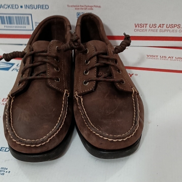 Eastland Women s Brown Leather Shoes Size 7.5 - Picture 4 of 10